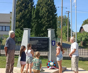 Spomienka na vypálenie obce 80.výročie 