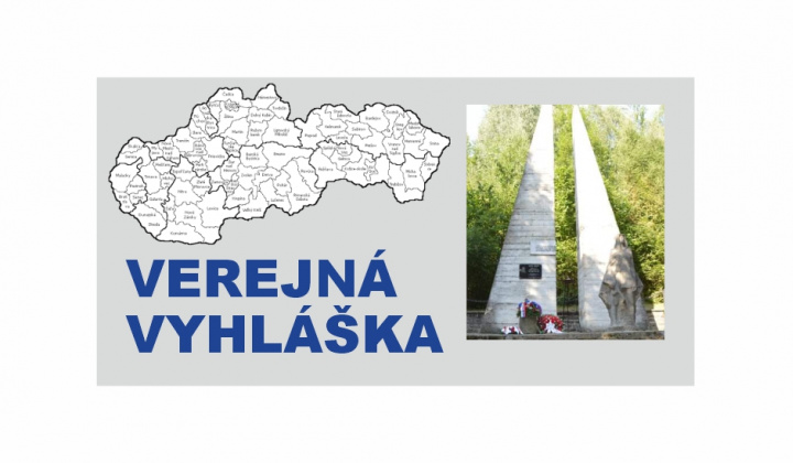Krajský pamiatkový úrad Prešov: VEREJNÁ VYHLÁŠKA – oznámenie o začatí konania o zámere obnovy národnej kultúrnej pamiatky zo dňa 15.04.2021